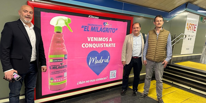 El Milagrito consolida su expansión nacional con una campaña en las estaciones de Metro de Madrid